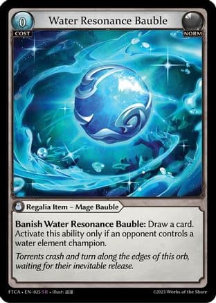 Water Resonance Bauble — Fractured Crown