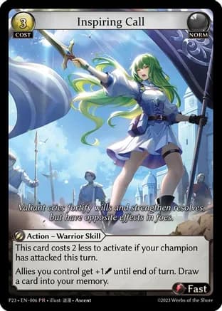 Inspiring Call — Promotional Cards