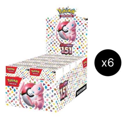 151 Booster Bundle Display Case — SV: Scarlet & Violet 151