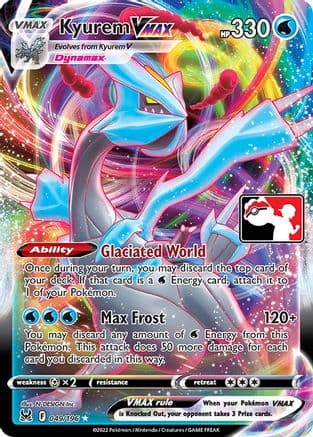 Kyurem VMAX - 049/196 — Prize Pack Series Cards Pokémon TCG card by N-DESIGN Inc.
