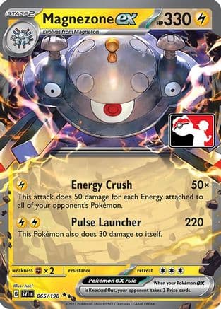 Magnezone ex - 065/198 — Prize Pack Series Cards Pokémon TCG card by hncl
