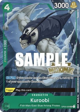 Kuroobi (Online Regional 2023) [Participant] — One Piece Promotion Cards