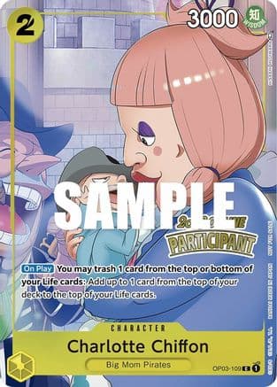 Charlotte Chiffon (Online Regional 2023) [Participant] — One Piece Promotion Cards