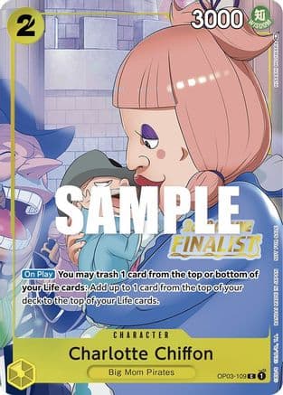 Charlotte Chiffon (Online Regional 2023) [Finalist] — One Piece Promotion Cards
