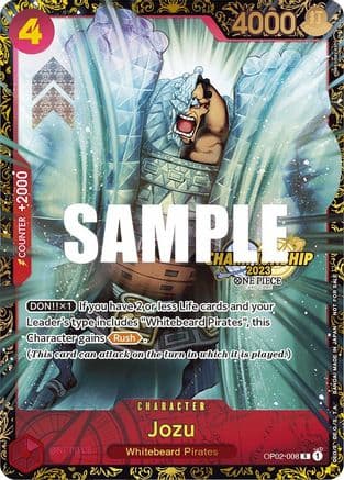 Jozu (Championship 2023) — One Piece Promotion Cards