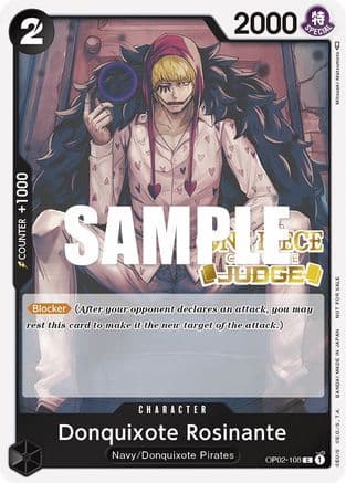 Donquixote Rosinante (Judge Pack Vol. 2) — One Piece Promotion Cards