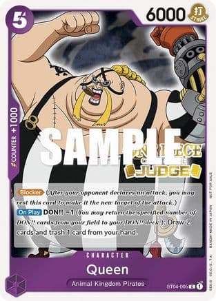 Queen (Judge Pack Vol. 2) — One Piece Promotion Cards