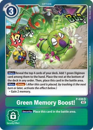 Green Memory Boost! (Resurgence Booster Reprint) — Resurgence Booster