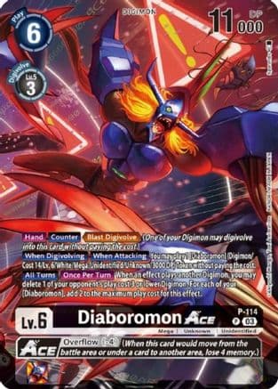 Diaboromon ACE - P-114 (Tamer Goods Set Diaboromon) — Digimon Promotion Cards
