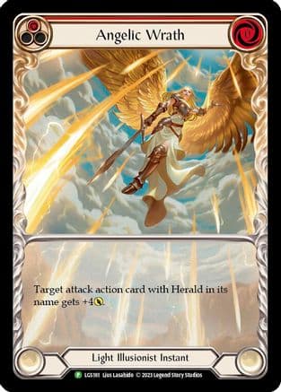 Angelic Wrath (Red) - LGS161 — Flesh and Blood: Promo Cards Flesh and Blood card by Uus Lasahido