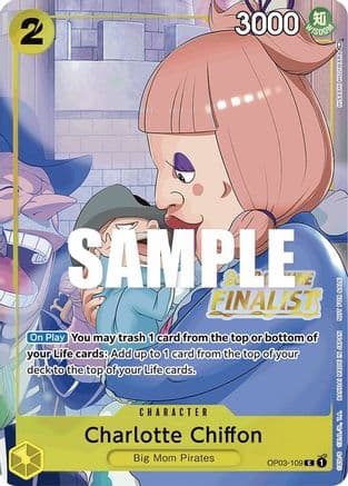 Charlotte Chiffon (Offline Regional 2023) [Finalist] — One Piece Promotion Cards