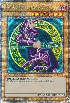 Dark Magician (Quarter Century Secret Rare) — Yu-Gi-Oh! card