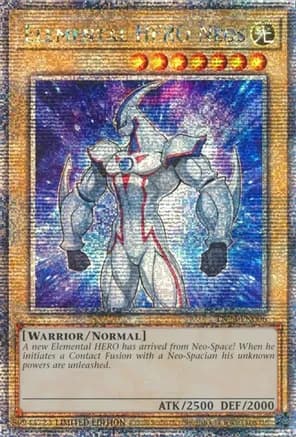 Elemental HERO Neos (Quarter Century Secret Rare) — 25th Anniversary Tin: Dueling Heroes