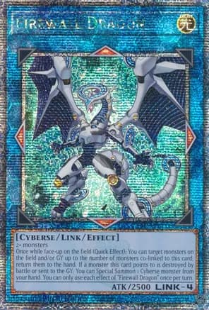 Firewall Dragon (Quarter Century Secret Rare) — 25th Anniversary Tin: Dueling Heroes