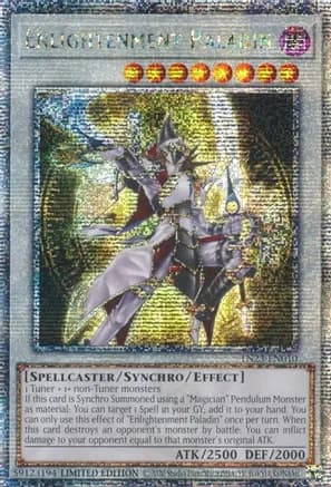 Enlightenment Paladin (Quarter Century Secret Rare) — 25th Anniversary Tin: Dueling Heroes