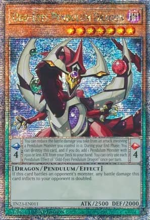 Odd-Eyes Pendulum Dragon (Quarter Century Secret Rare) — 25th Anniversary Tin: Dueling Heroes