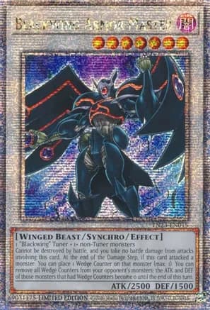 Blackwing Armor Master (Quarter Century Secret Rare) — 25th Anniversary Tin: Dueling Heroes