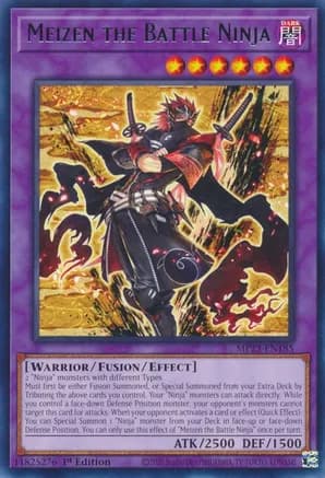 Meizen the Battle Ninja — 25th Anniversary Tin: Dueling Heroes Mega Pack