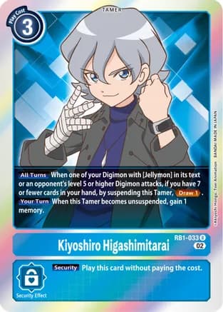 Kiyoshiro Higashimitarai — Resurgence Booster