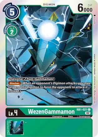 WezenGammamon — Resurgence Booster
