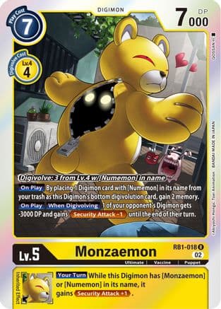 Monzaemon — Resurgence Booster