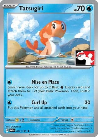 Tatsugiri - 062/198 — Prize Pack Series Cards Pokémon TCG card by OKACHEKE