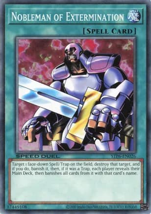 Nobleman of Extermination — Speed Duel: Tournament Pack 6