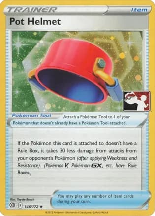 Pot Helmet - 146/172 (Cosmos Holo) — Prize Pack Series Cards Pokémon TCG card by Toyste Beach