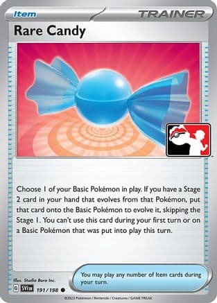 Rare Candy - 191/198 — Prize Pack Series Cards Pokémon TCG card by Studio Bora Inc.