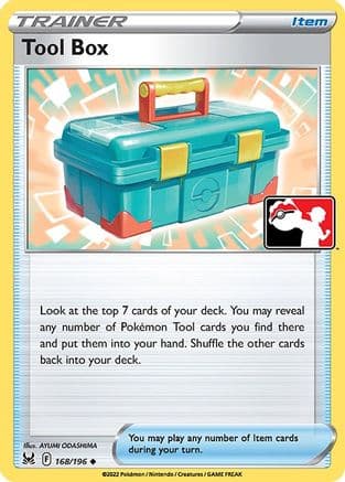 Tool Box - 168/196 — Prize Pack Series Cards Pokémon TCG card by AYUMI ODASHIMA