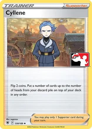 Cyllene - 138/189 — Prize Pack Series Cards Pokémon TCG card by nagimiso