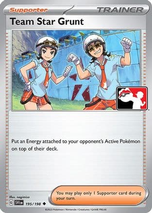 Team Star Grunt — Prize Pack Series Cards Pokémon TCG card by nagimiso