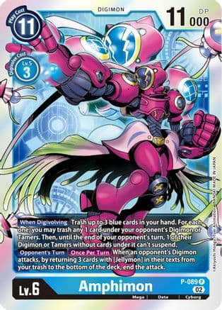 Amphimon - P-089 — Digimon Promotion Cards