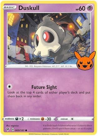 Duskull — Trick or Trade BOOster Bundle 2023 Pokémon TCG card by nagimiso