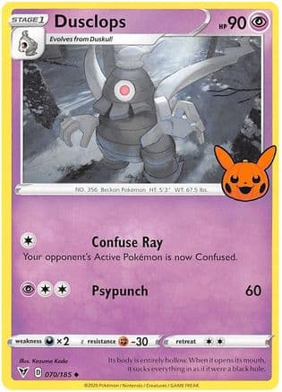 Dusclops — Trick or Trade BOOster Bundle 2023 Pokémon TCG card by Kazuma Koda