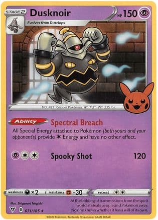 Dusknoir — Trick or Trade BOOster Bundle 2023 Pokémon TCG card by Shigenori Negishi