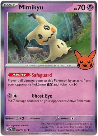 Mimikyu — Pokémon TCG card