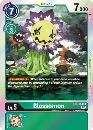 Blossomon (Resurgence Booster Reprint) — Resurgence Booster Digimon Card Game card by Akiyoshi Hongō, Toei Animation