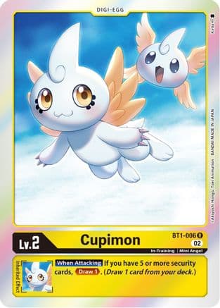 Cupimon (Resurgence Booster Reprint) — Resurgence Booster Digimon Card Game card by Akiyoshi Honga, Toei Animation