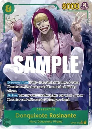 Donquixote Rosinante (Alternate Art) — Kingdoms of Intrigue