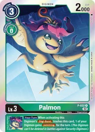 Palmon - P-032 (Resurgence Booster Reprint) — Resurgence Booster