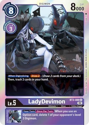 LadyDevimon (Resurgence Booster Reprint) — Resurgence Booster