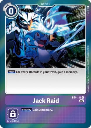 Jack Raid (Resurgence Booster Reprint) — Resurgence Booster