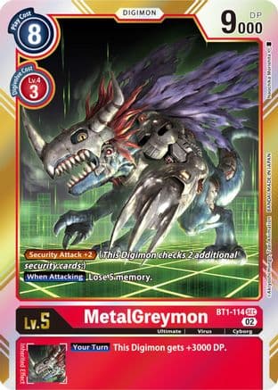 MetalGreymon (Resurgence Booster Reprint) — Resurgence Booster