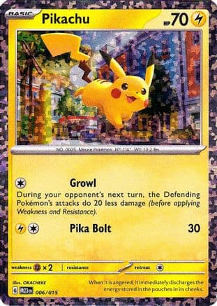 Pikachu — Pokémon TCG card