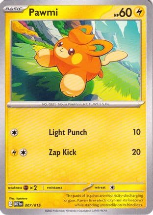 Pawmi — McDonald's Promos 2023 Pokémon TCG card by kantaro