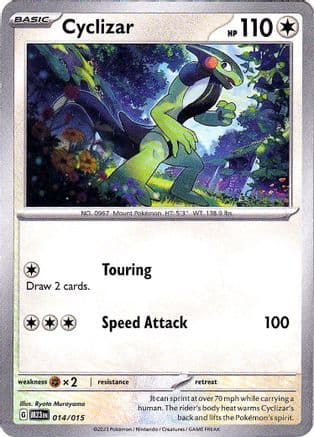 Cyclizar — McDonald's Promos 2023 Pokémon TCG card by Ryota Murayama