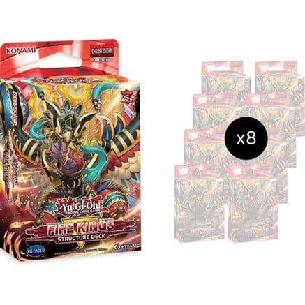 Fire Kings Structure Deck Display [1st Edition] — Structure Deck: Fire Kings