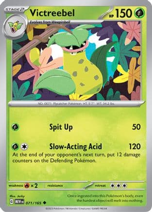 Victreebel — SV: Scarlet & Violet 151 Pokémon TCG card by Jerky