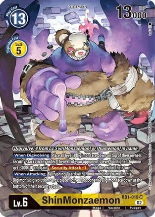 ShinMonzaemon (Textured Alternate Art) — Resurgence Booster